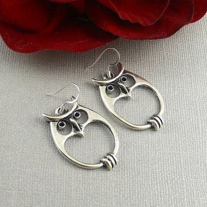 Nocturne Owl Grace Earrings