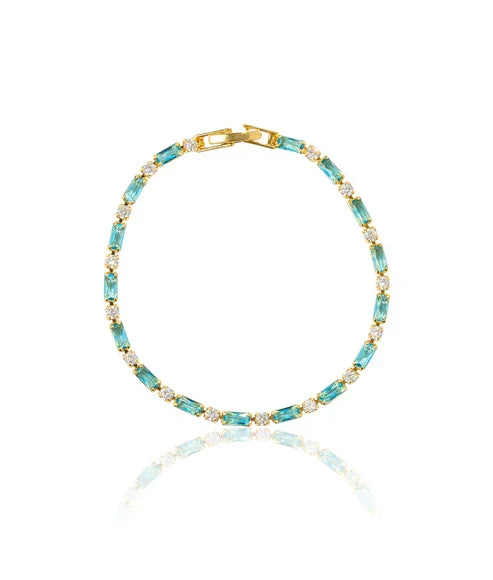 Natural Turquoise Stone Bracelet