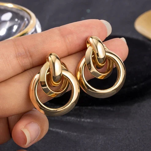 Luxury Gold Earrings