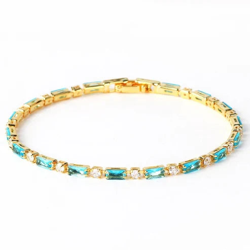 Natural Turquoise Stone Bracelet