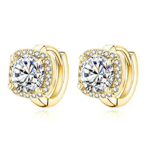 Nadine square earrings